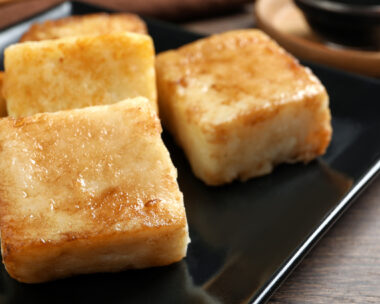 Τραγανές μπουκιές τόφου