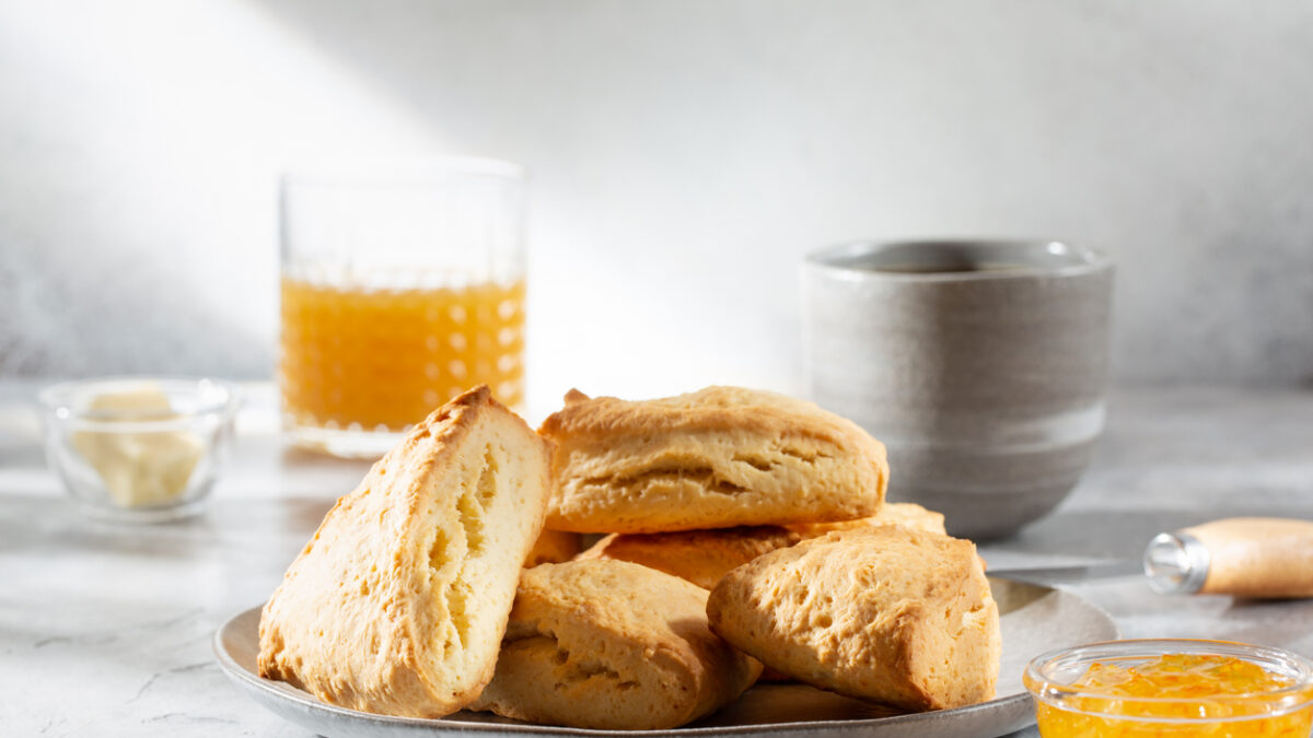Scones πορτοκαλιού