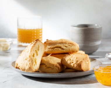 Scones πορτοκαλιού