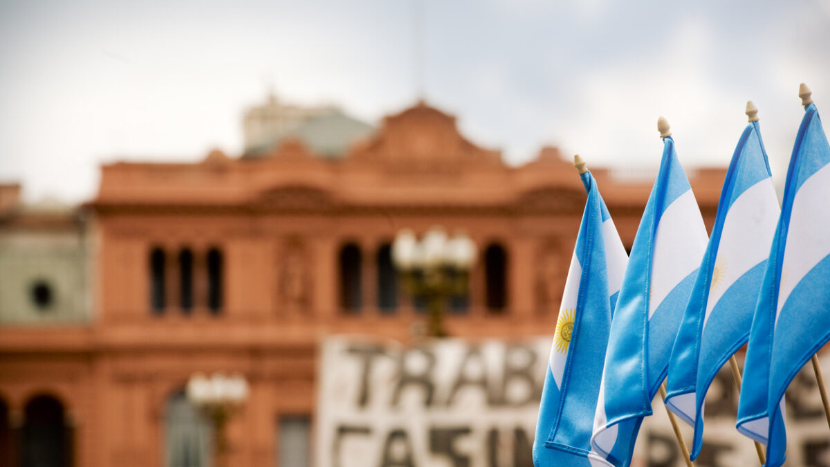 Argentinian flags