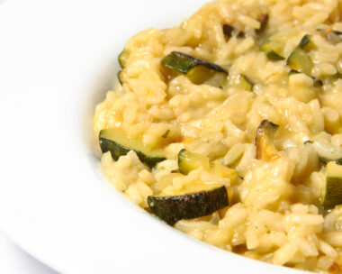 Ριζότο με κολοκυθάκια