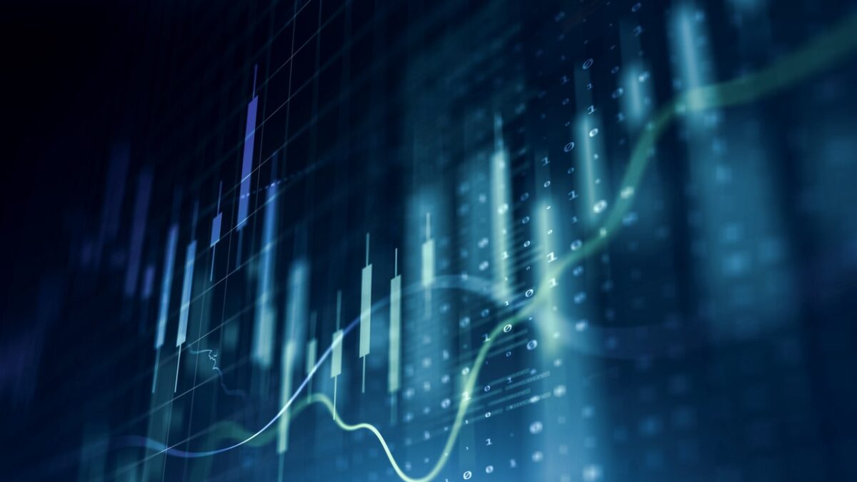 Currency and Exchange Stock Chart for Finance and Economy Display