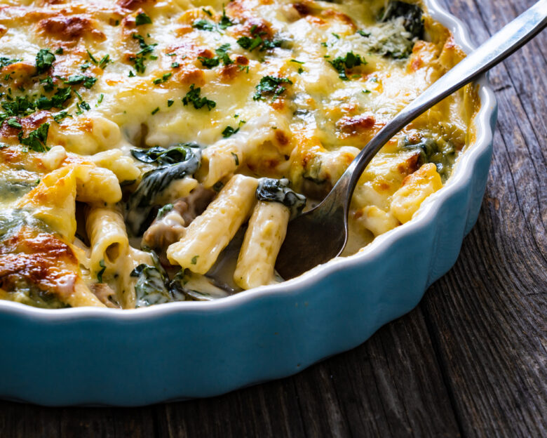 Συνταγή για πράσινα ζυμαρικά mac & cheese