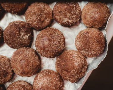 Ντόνατ-muffin με άρωμα μήλο