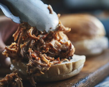 Pulled pork με κινέζικα μπαχαρικά