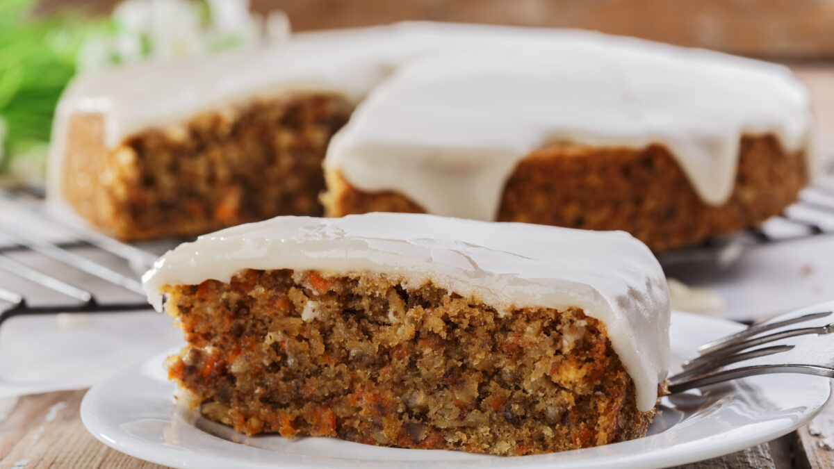 Vegan carrot cake