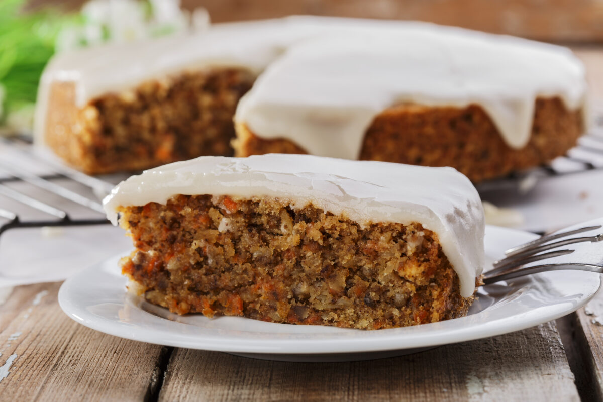 Vegan carrot cake