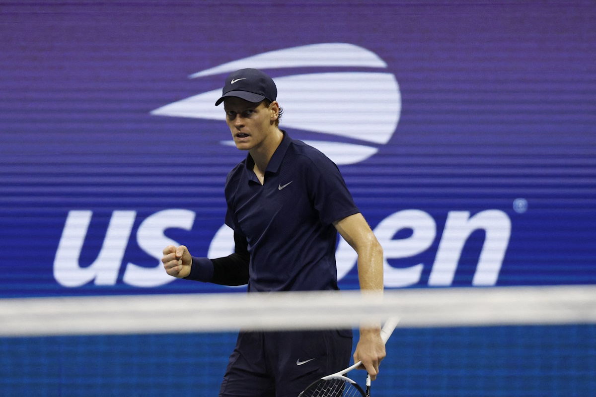 Ο Γιανίκ Σίνερ στο US Open Credit: Geoff Burke-Imagn Images