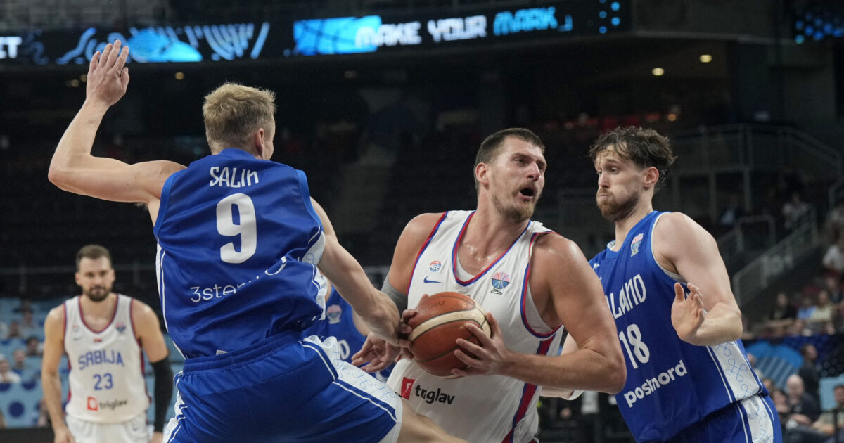 Serbia – Finland 86-92: “Bomb” Megaton and Shock Block for No. 1 Eurobasket 2025 favorites