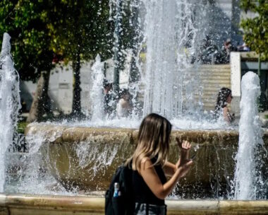 Ζέστη στην Αθήνα