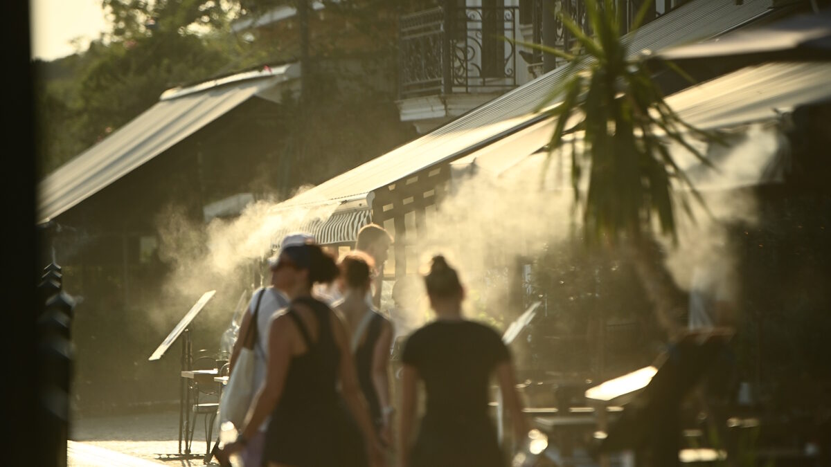 Ζέστη στην Αθήνα