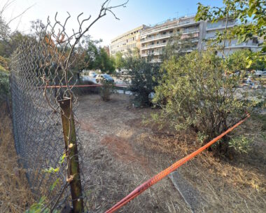 Το σημείο που βρέθηκε παρατημένο το μωρό