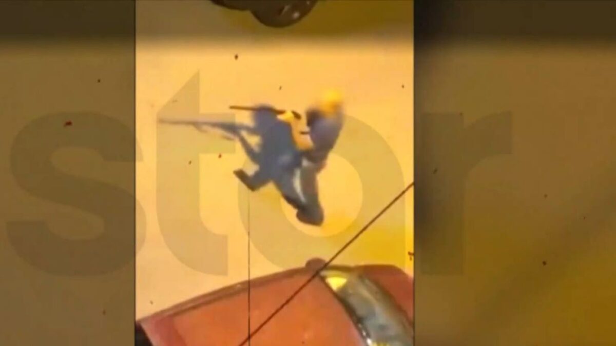 Ο άνδρας με την καραμπίνα σε δρόμο της Θεσσαλονίκης