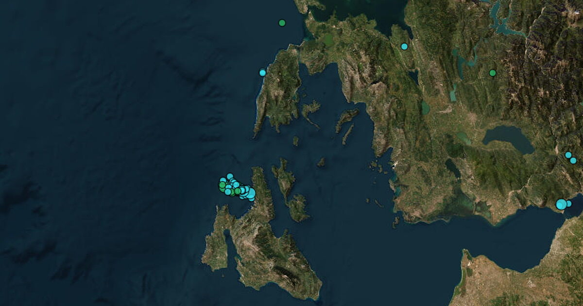 Earthquake 3.9 Richter in Kefalonia