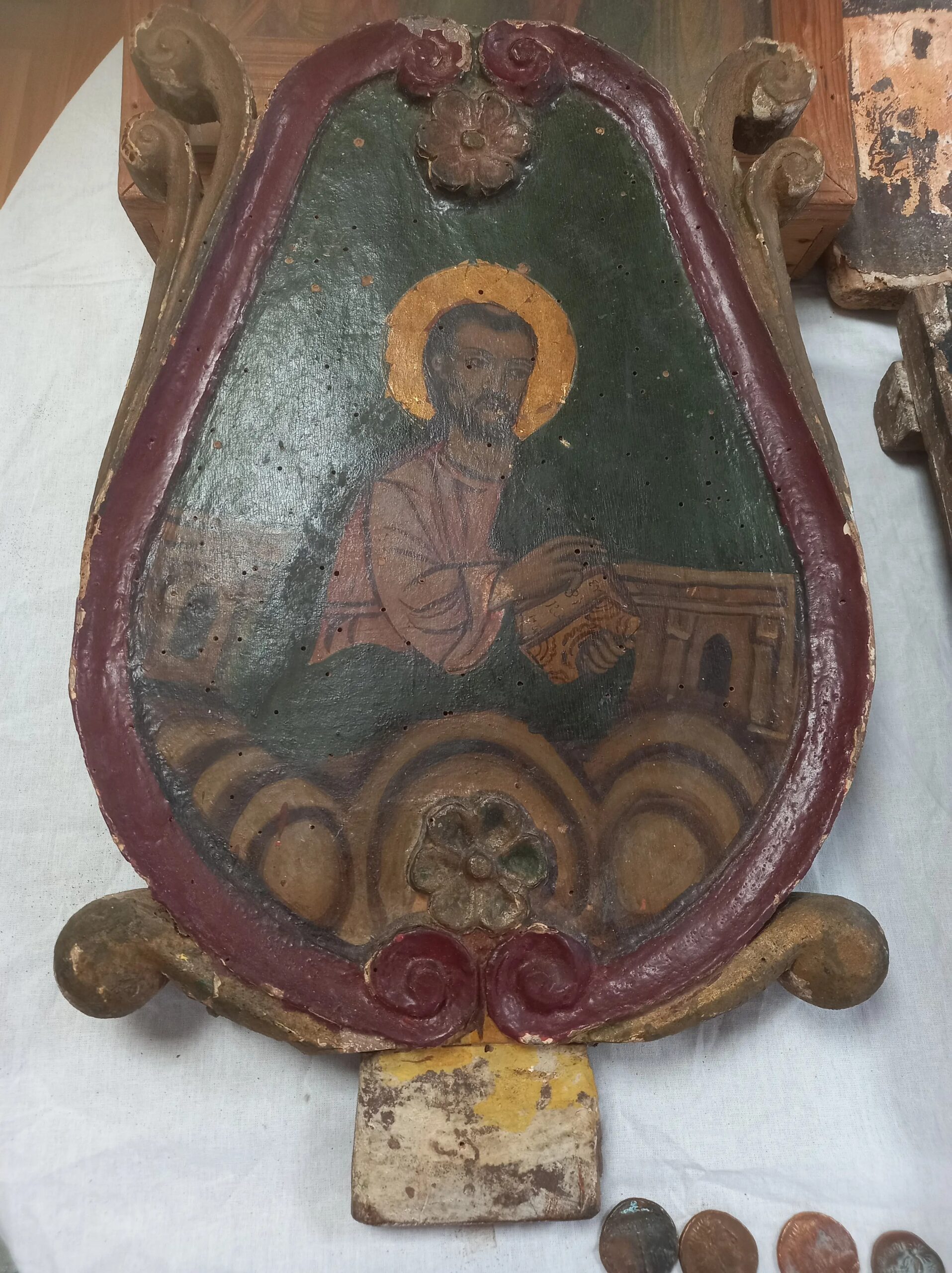 Θρησκευτική εικόνα ανεκτίμητης αξίας που βρέθηκε στην κατοχή αρχαιοκάπηλων