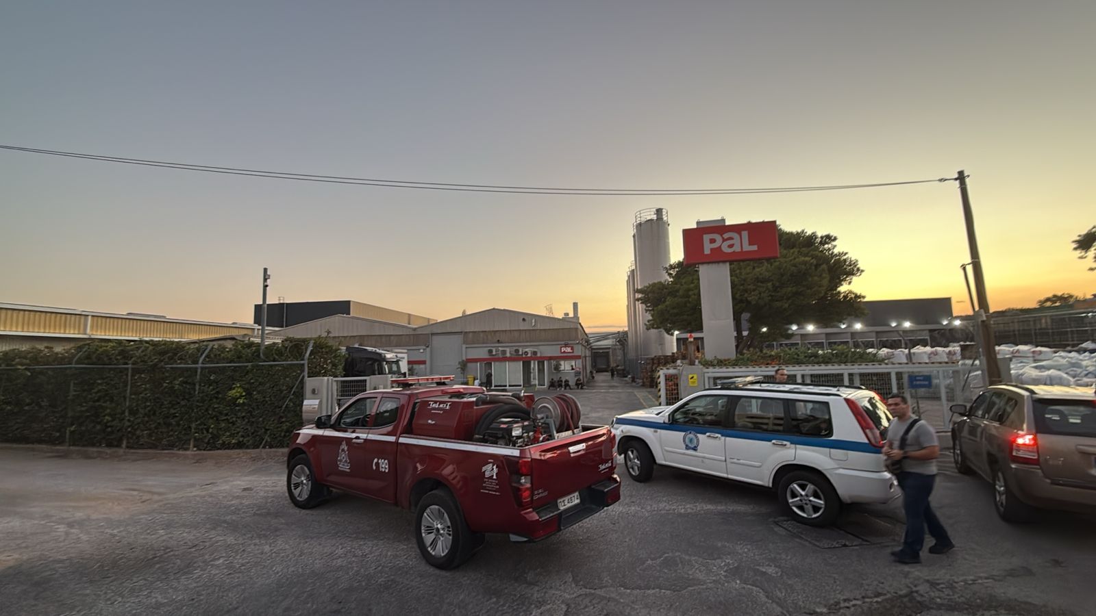 Το σημείο που ξέσπασε φωτιά στην Κηφισιά