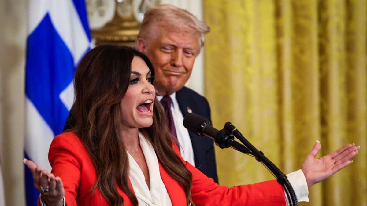 Η Kimberly Guilfoyle, υποψήφια του Προέδρου Τραμπ για τη θέση της πρέσβειρας των ΗΠΑ στην Ελλάδα