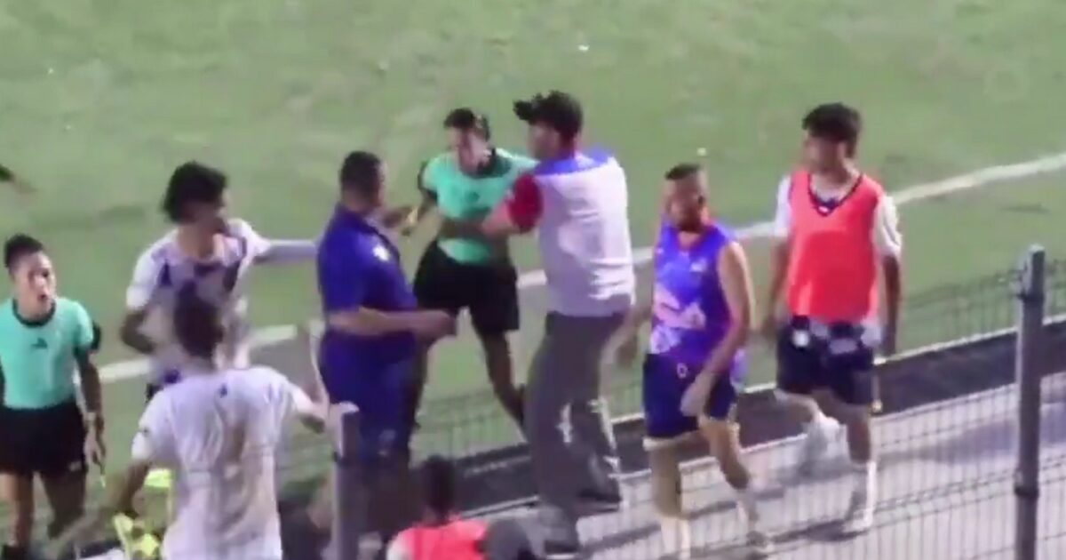 Shock in Colombia: Footballer hit referee Vanessa Sebagios in a match of Primera C