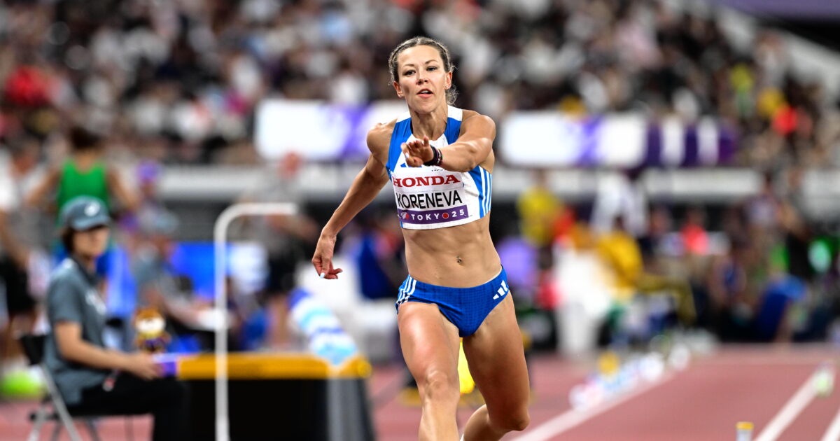 World Athletics Championships: Outside Koreneva in Triple