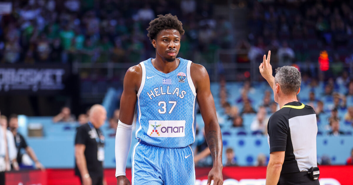 Costas Antetokounbos hid the basket in Greece – Lithuania with 4 plugs in 6 minutes