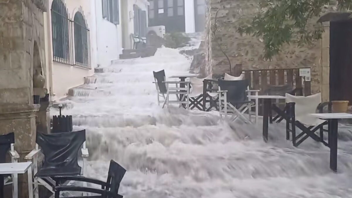 Κακοκαιρία στην Κρήτη