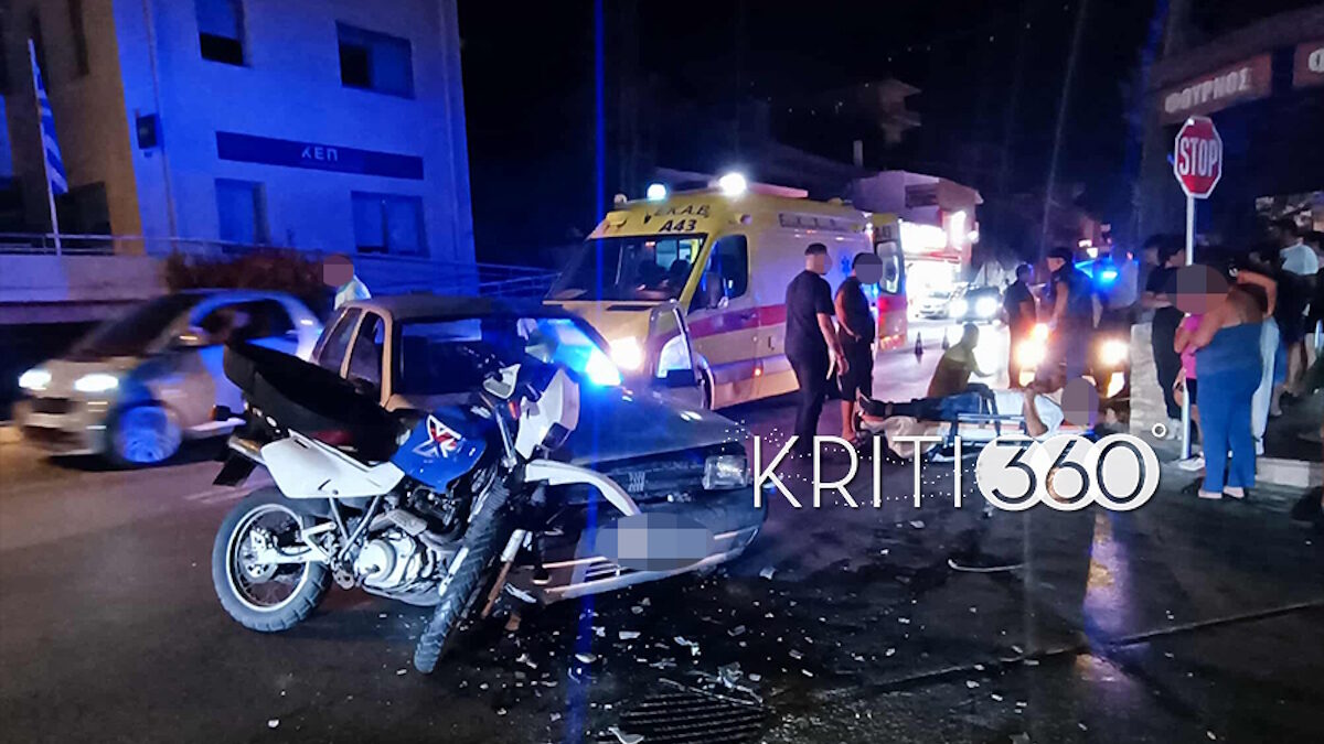Τροχαίο στα Χανιά