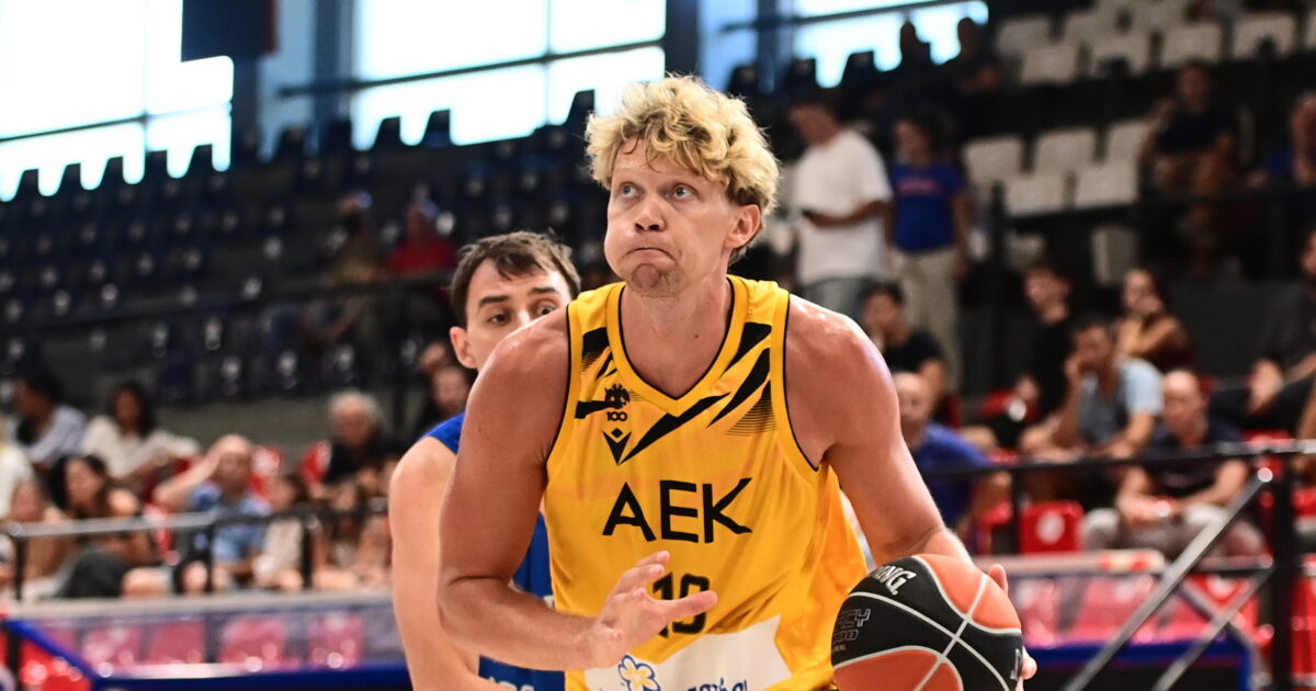 AEK – Karditsa 95-85: Comfortable dominance at the “Andreas Varikas” tournament in Glyfada with five two -digit