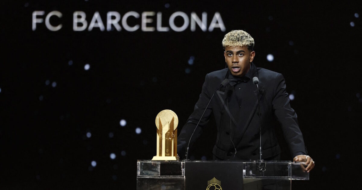 Lamin Yamal conquered Kopa Trophy and did the back-to-back