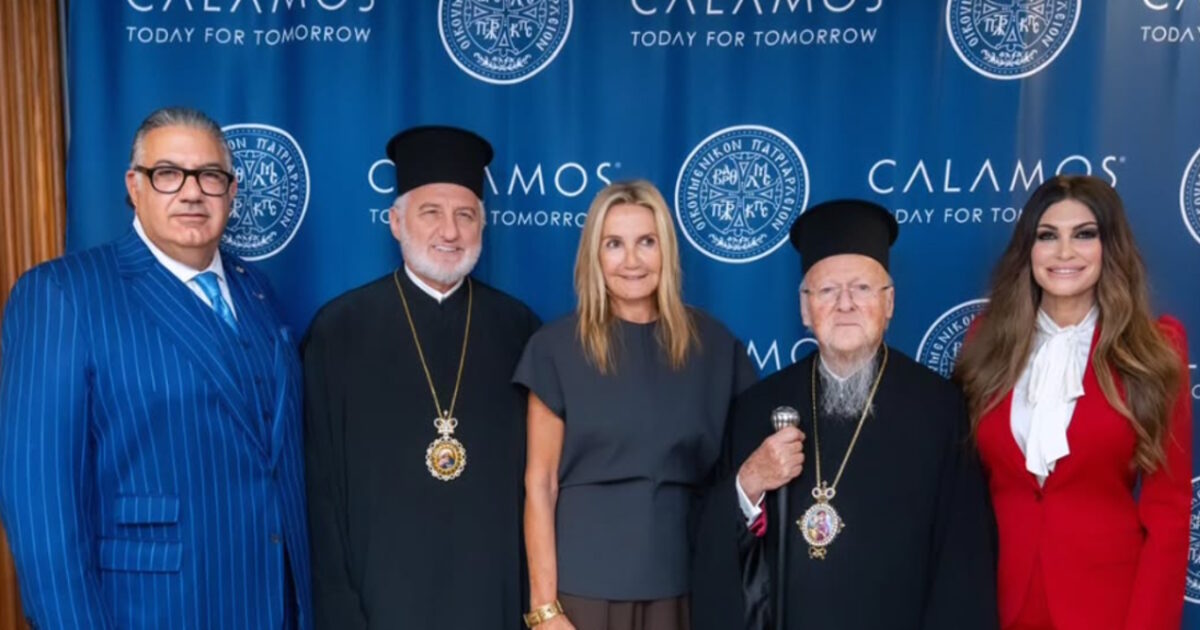 Mareva Grabowski: Her post with Kimberly Gilfile and Ecumenical Patriarch Bartholomew