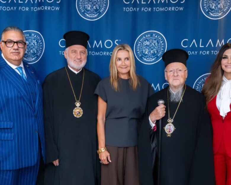 Μαρέβα Γκραμπόφσκι: Η ανάρτησή της μαζί με την Κίμπερλι Γκιλφόιλ και τον Οικουμενικό Πατριάρχη Βαρθολομαίο