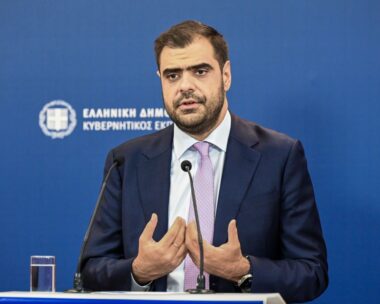 Ο κυβερνητικός εκπρόσωπος Παύλος Μαρινάκης