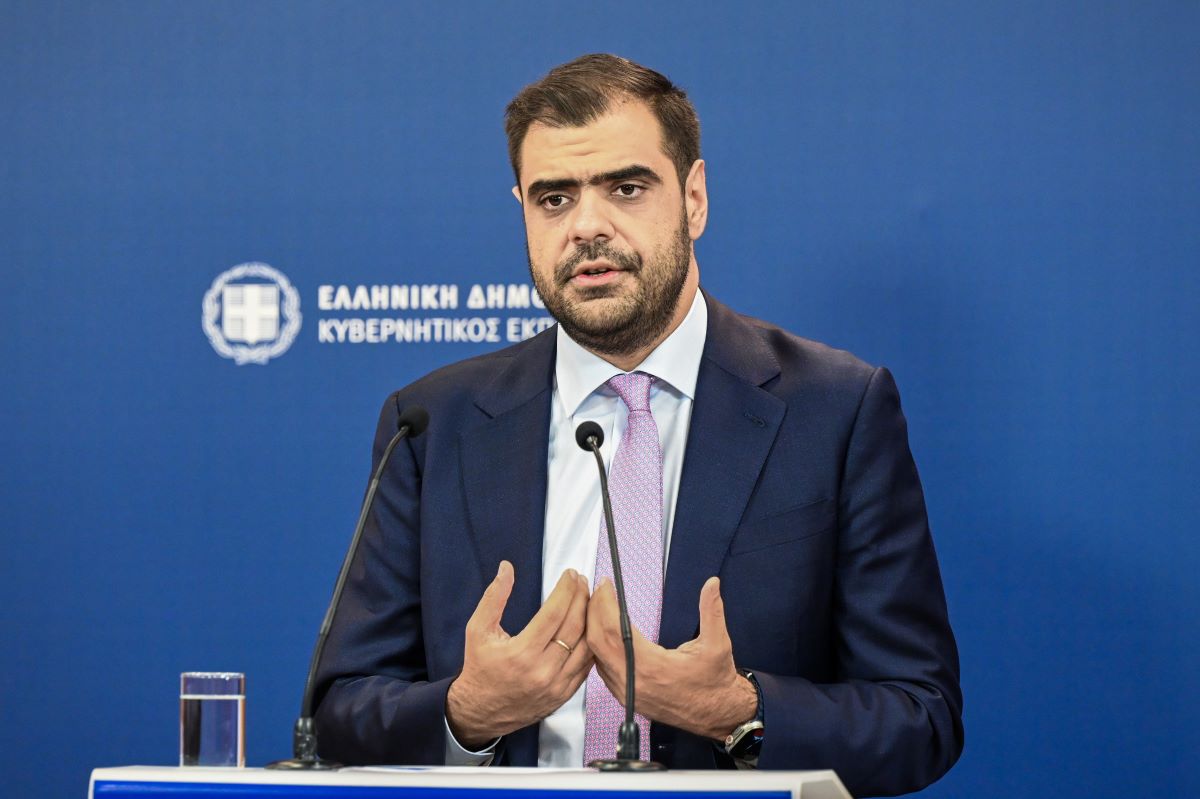 Ο κυβερνητικός εκπρόσωπος Παύλος Μαρινάκης
