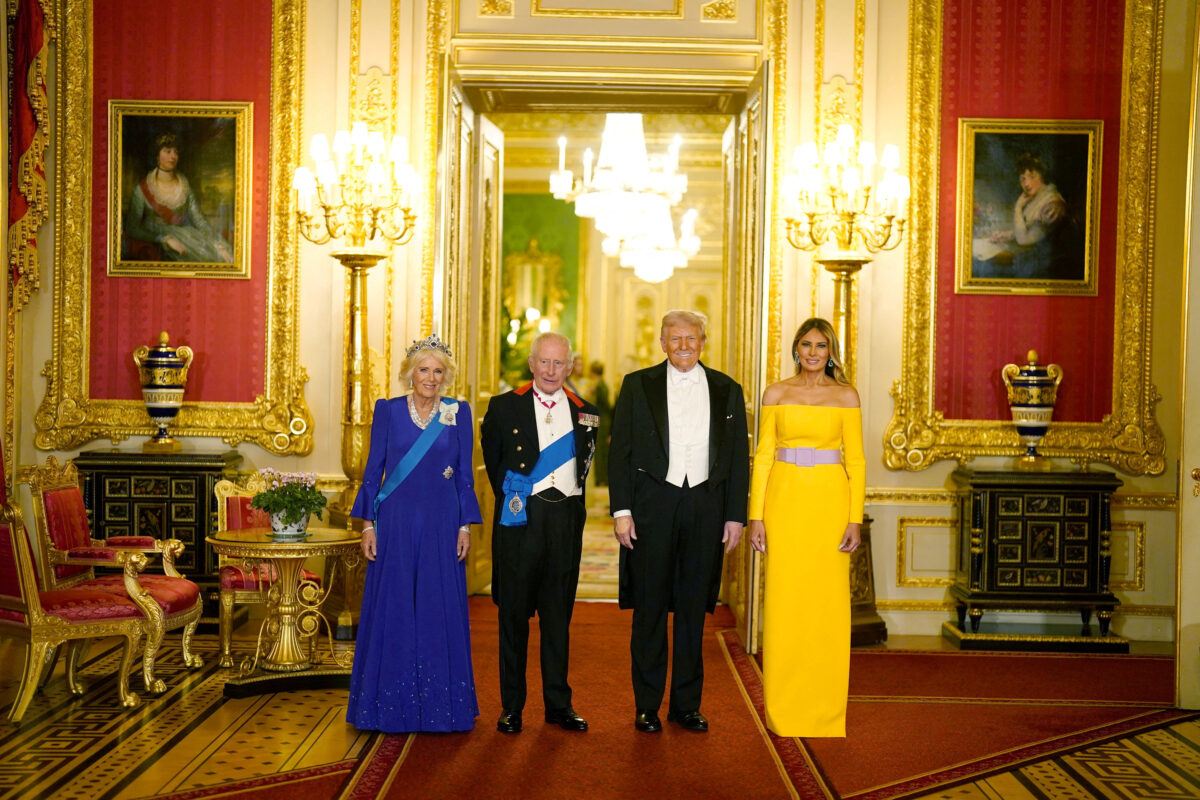Melania Trump's yellow dress caused reactions