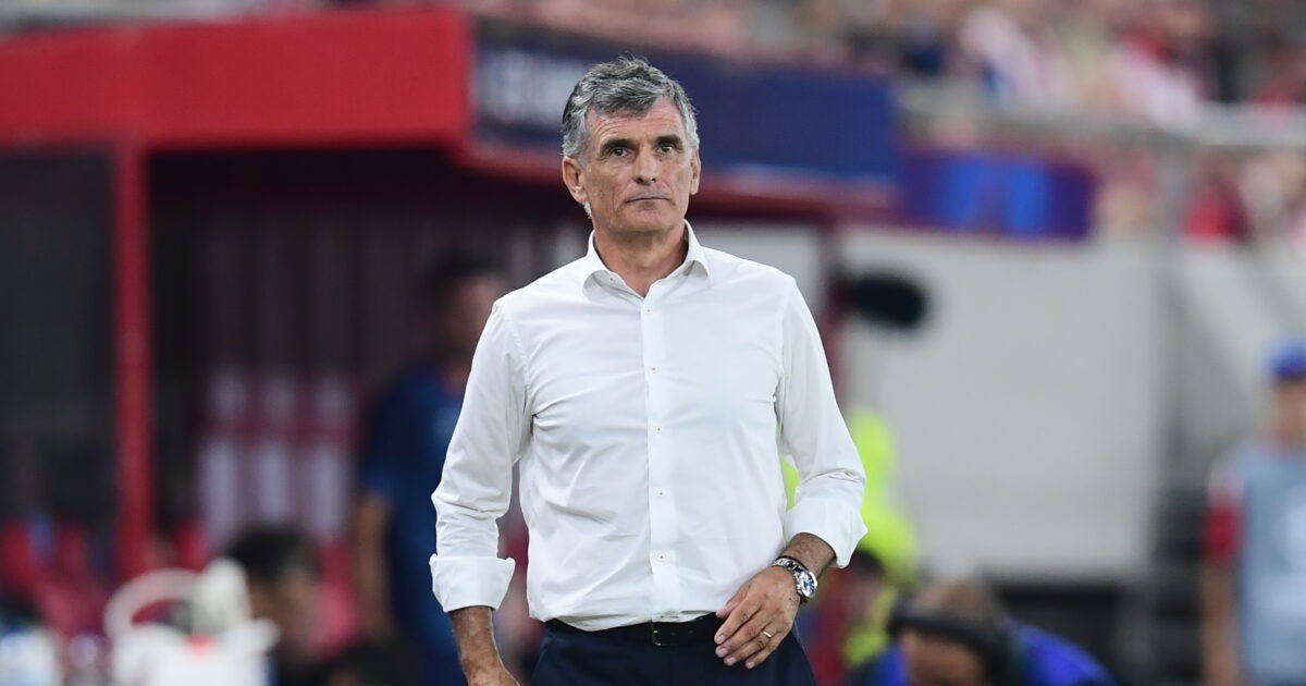 Mendilibar for Panathinaikos – Olympiacos: “I expect an open game, we will not change a way of play”