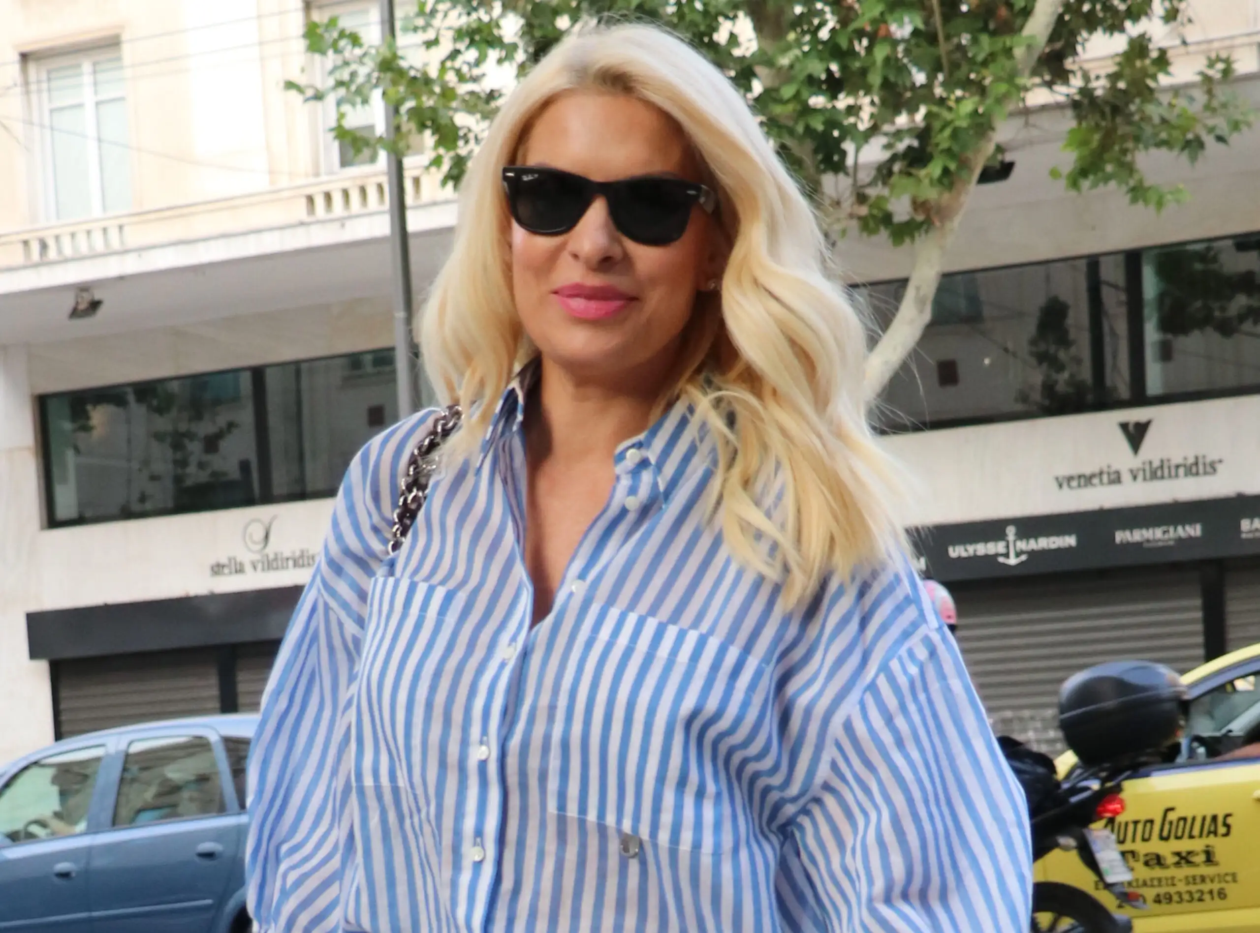 Ελένη Μενεγάκη: Φθινοπωρινή απόδραση μαζί με τον Μάκη Πανταζόπουλο στη Γαλλία