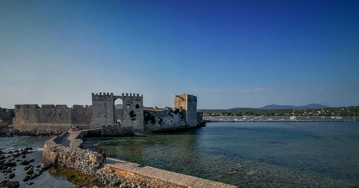 Methoni Castle stands stupid over the centuries