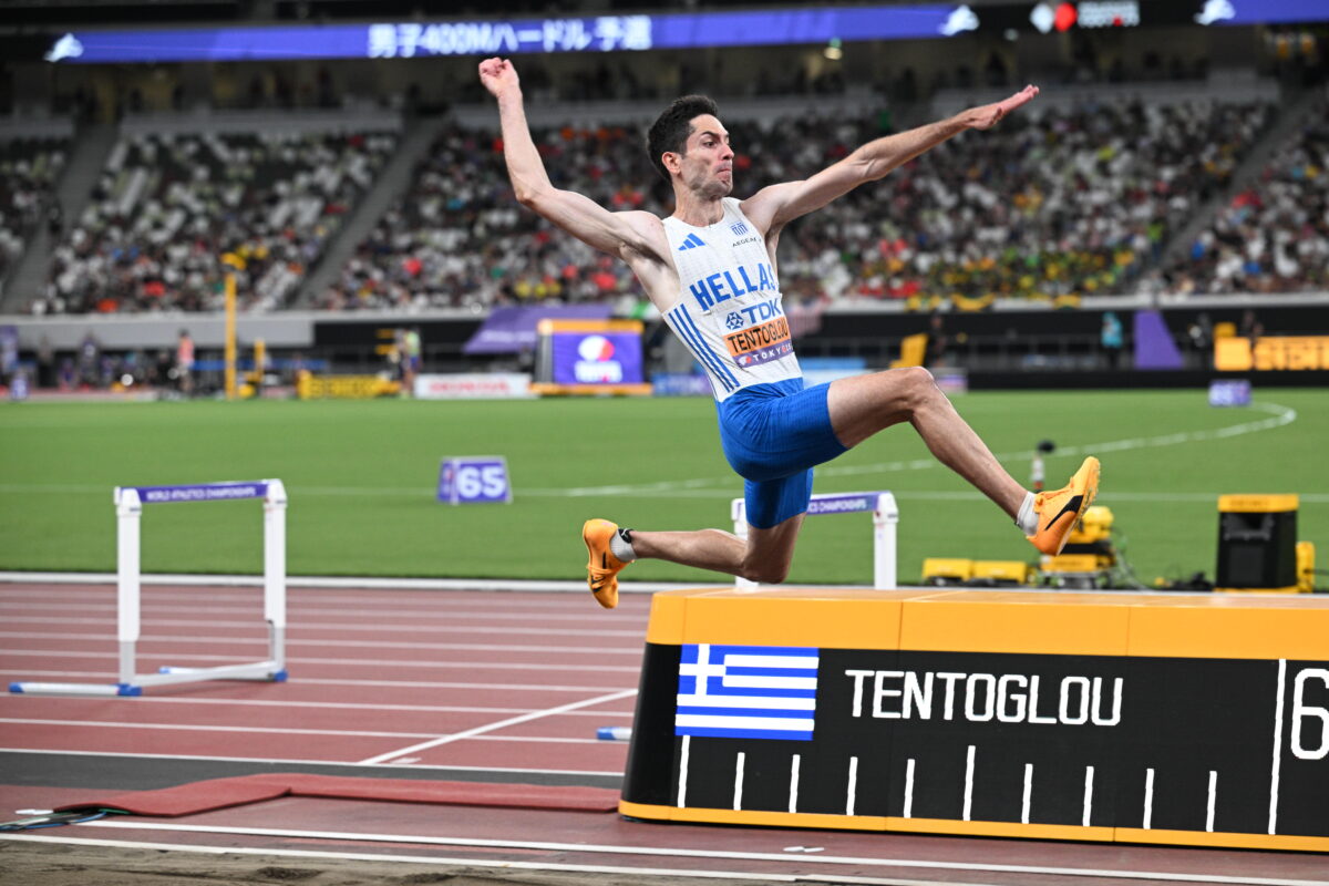 Ο Μίλτος Τεντόγλου στο παγκόσμιο πρωτάθλημα του Τόκιο (ΑΝΤΩΝΗΣ ΝΙΚΟΛΟΠΟΥΛΟΣ