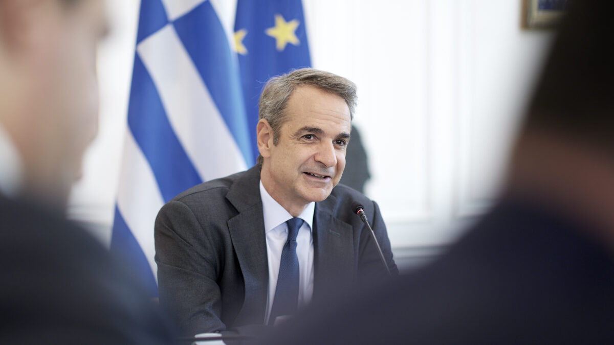 Ο Κυριάκος Μητσοτάκης