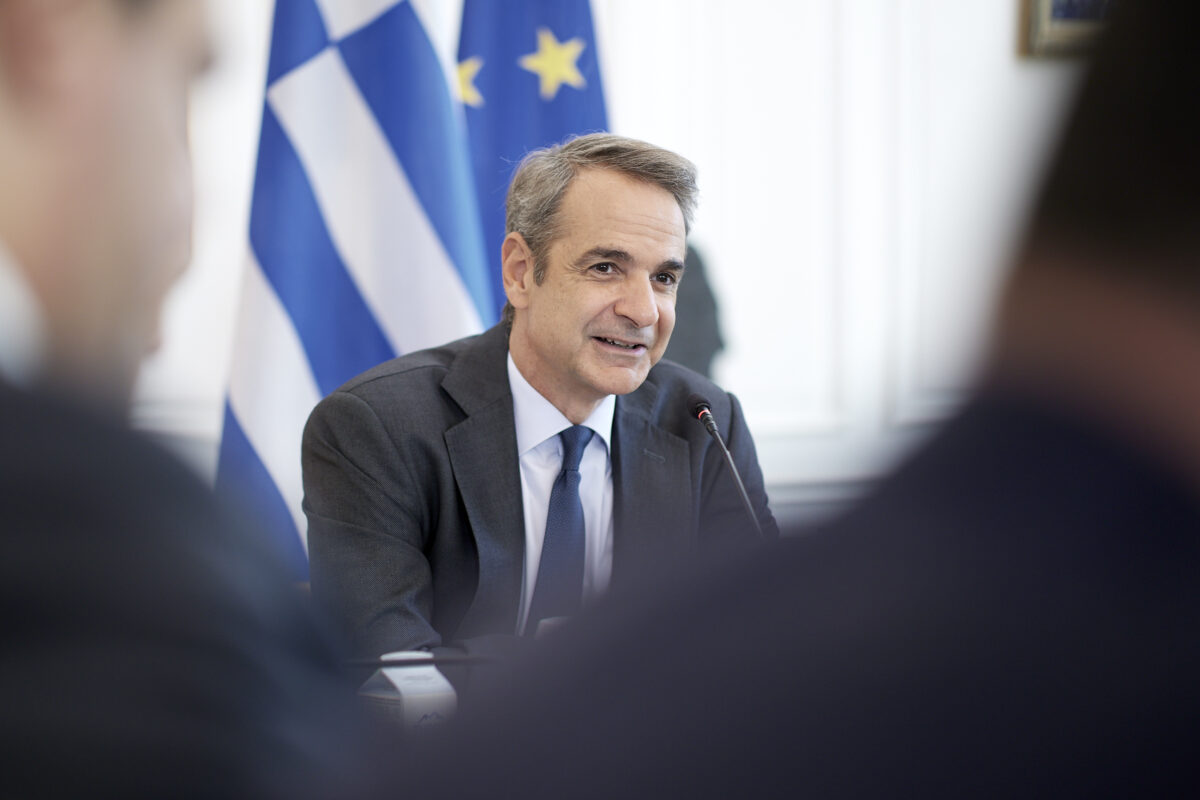 Ο Κυριάκος Μητσοτάκης