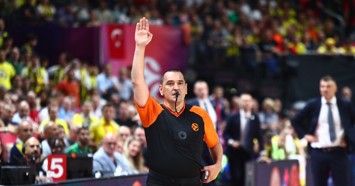 Euroleague: The referees at the Panathinaikos and Olympic premiers