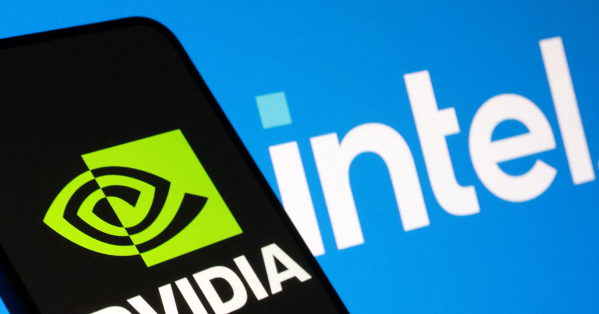 Intel’s stock rises after NVIDIA’s $ 5 billion investment