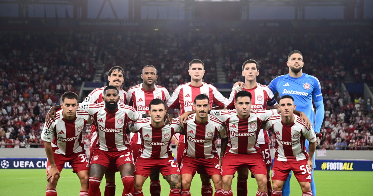 Olympiacos: The next games in the Champions League League Phase