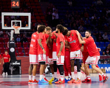 Οι παίκτες του Ολυμπιακού