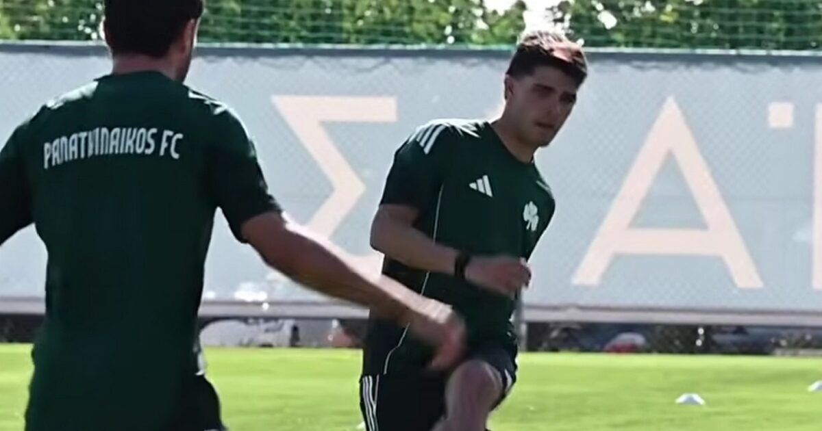 Panathinaikos: First workout for Tamporda and Pandovic