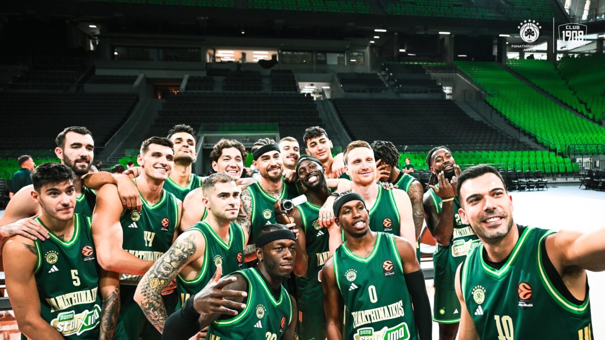 Οι παίκτες του Παναθηναϊκού στη Media Day