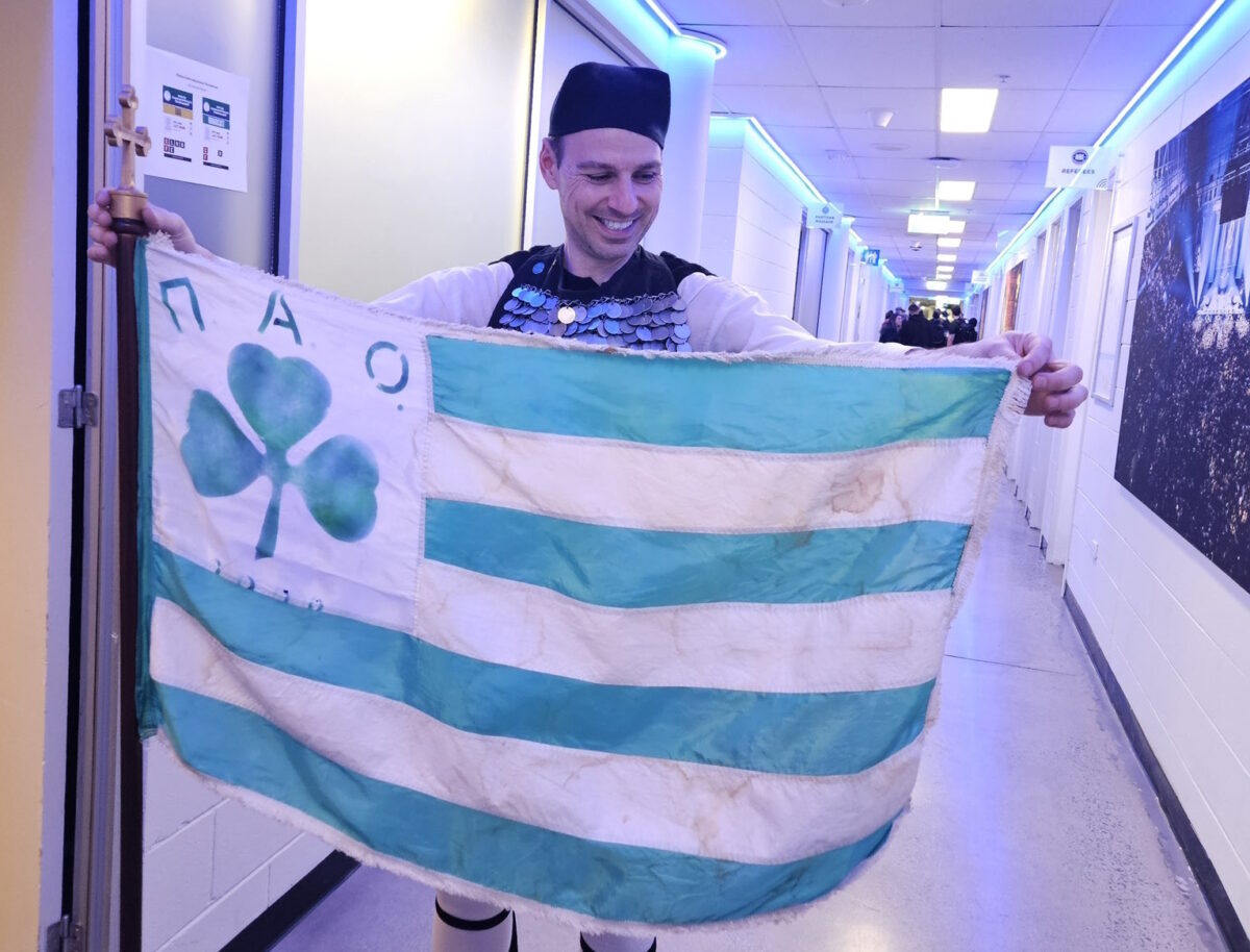 Οπαδός του Παναθηναϊκού στη Μελβούρνη