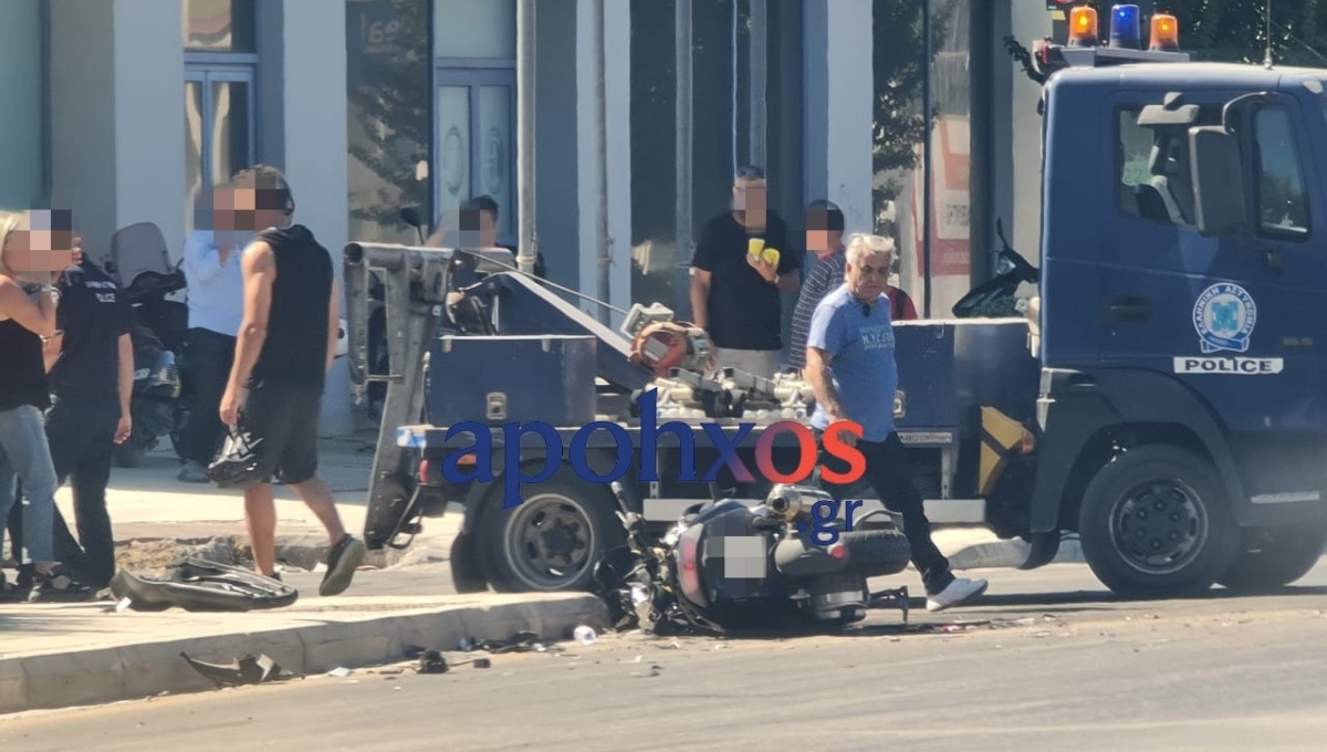 Το σημείο του τροχαίου στη Πάτρα