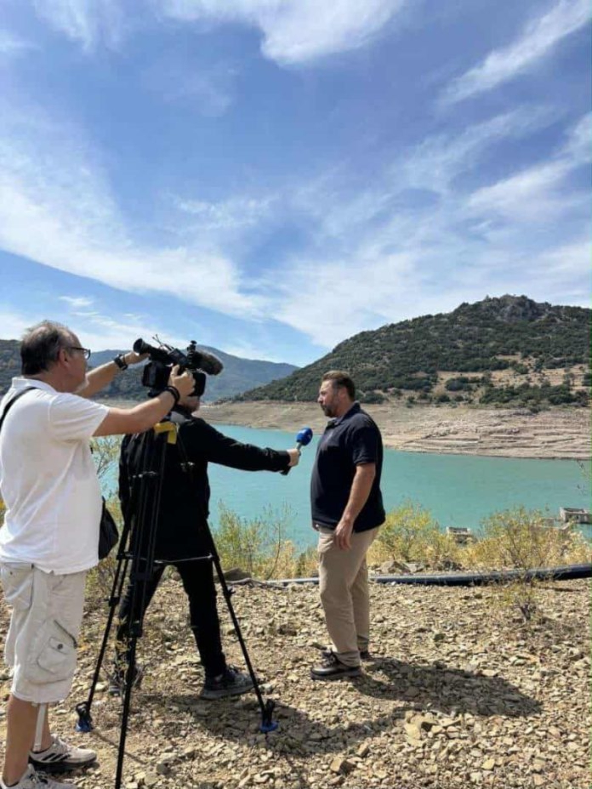 Κάμερα και δημοσιογράφος