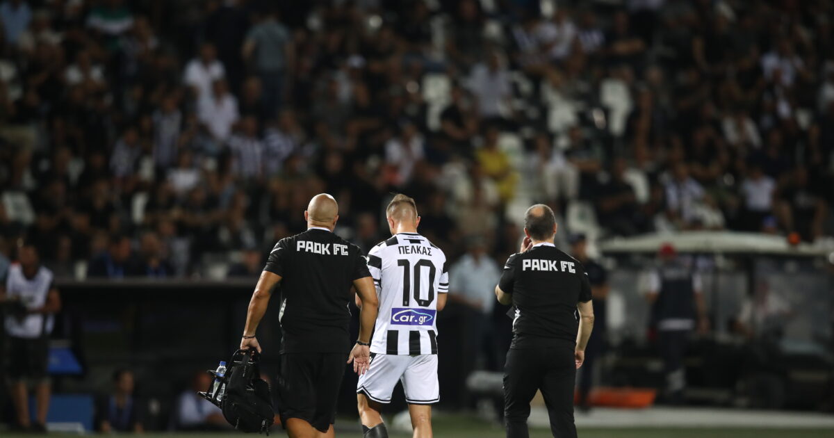 PAOK: Dimitris Pelkas continues treatment in New Mesimvria