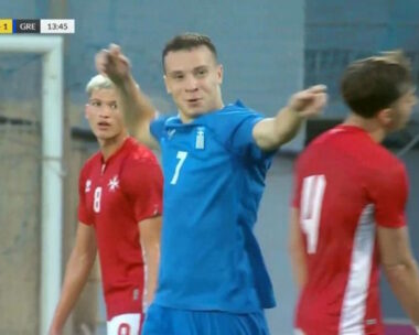 Μάλτα – Ελλάδα 0-5: Πνευμονίδης και Κούτσιας έδωσαν τη νίκη στην Εθνική Ελπίδων
